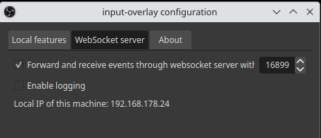 Websocket Forwarding